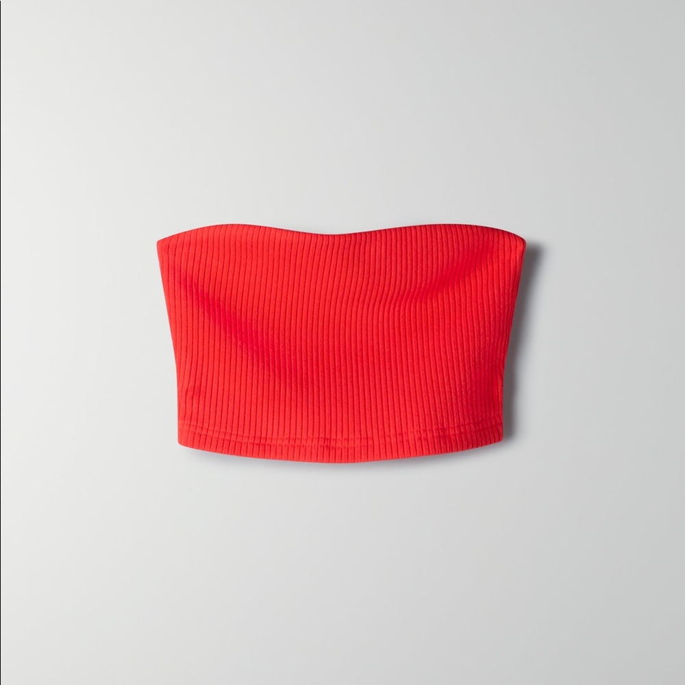 Aritzia Ribbed Gaby Tube Top - Picture 2 of 5